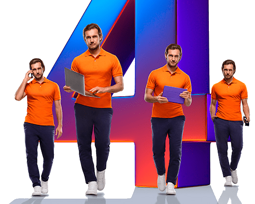 Великолепная четверка Ростелеком в КП Коростово фэмили